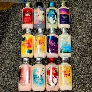 Bath and Body works lotions